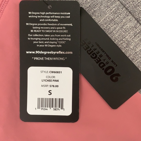 90• DEGREE by Reflex capri-length legging size S - Picture 2 of 5